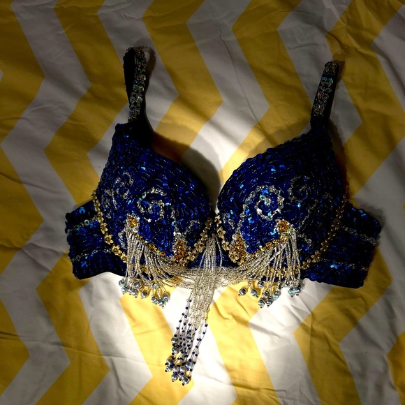 Rhinestone Rave Bra - Picture 3 of 3